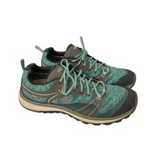 Keen Shoes Womens Size 9.5 Terradora Waterproof Hiking Green Low Lace Up picture