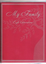 Genealogy Family Tree Ancestry History Record Lineage Chart Workbook Ancestor picture