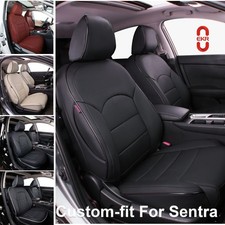 EKR Custom Fit 2013-25 Nissan Sentra Car Seat Cover 5-seats Protector Front Rear picture