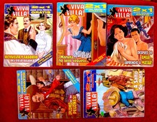 VIVA VILLA - set de 5 action novelas ilustradas, Mexican pulp fiction westerns picture