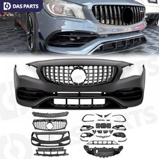 CLA45 Style Front Bumper Grille Set For 2013-2019 Mercedes-Benz CLA Class W117 picture