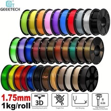 【Buy 10 Pay 6】Geeetech 3D Printer Filaments PLA/PETG/ABS+/TPU/Silk/ASA/Marble picture