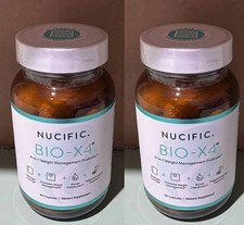 2 PACK Nucific BIO-X4 - 4 in One Probiotic Digestive Weight Support 90 Capsule picture
