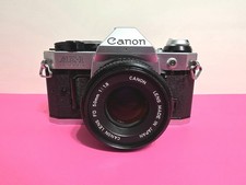 Canon AE-1 Program 35mm SLR Film Camera W/50mm 1:1.8 Lens Film Tested & Working picture