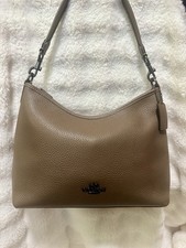 Coach Laurel Shoulder Bag  In Dark Stone And Gunmetal CR148 picture