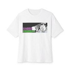 KASSO skateboarding guy Unisex Oversized Boxy Tee picture
