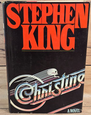 CHRISTINE Stephen King Viking Press 1983 BCE Hardcover HC DJ NICE Copy picture
