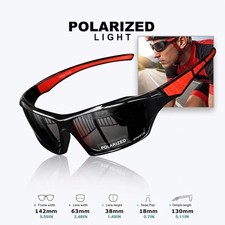 New 2026 Men Polarized Sunglasses Driving Uv400 Fishing Eyewear Sport Usa picture