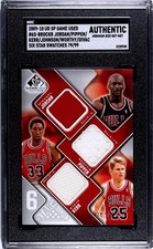 2009/10 SP GAME USED 6 STAR JERSEYS JORDAN PIPPEN KERR MAGIC WORTHY DIVAC 79/99 picture