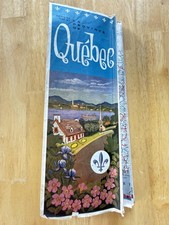 Vintage Province De Quebec Highway Road Map Travel Folded Brochure Canada picture