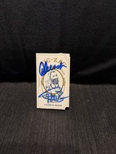 Signed Cheech Marin and Tommy Chong Zig Zag Rolling Papers Beckett Witness picture