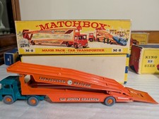 Matchbox Lesney Major Pack M-8 Farnborough Measham Car Transporter With Box picture