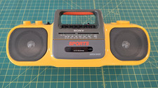SONY SPORTS CFS-904 Mega Bass Portable AM/FM Radio Cassette Recorder picture
