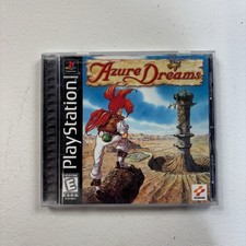 Azure Dreams PlayStation PS1 Complete CIB Konami Role Playing NTSC-U/C 1998 picture