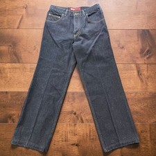 Vintage Sergio Valente Indigo Straight Leg Jeans Mens  Dark Wash Denim W30xL27 picture