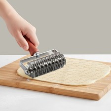Manual Stainless Steel Pastry Lattice Roller Cutter for Pie Tart Dough picture