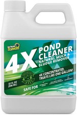 4X Pond Cleaner - Reduces Muck & Sludge for a Clean, Natural Look - Super Concen picture