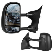 DWVO Towing Mirrors Fit 1999-2007 F250 F350 F450 F550 Super Duty MADWVn4ZvF picture
