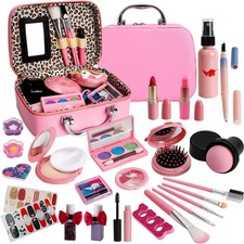 For Ideahome Kids Washable Makeup Girl Toys - Real Make up Set, Little Girls Mak picture
