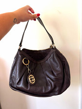 Gucci Brown Leather Sukey Shoulder Bag picture