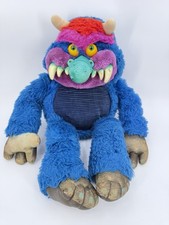 Vintage 1980s My Pet Monster Amtoy Plush Blue picture