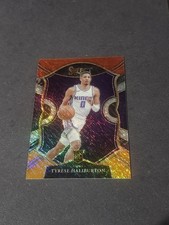 2020-21 Panini Select - Concourse Tyrese Haliburton #72 Red White Orange Shimmer picture