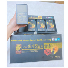 4 Bottles Korean 6 year Black Ginseng Extract Gold Geum Song 240g Exp 2027 picture