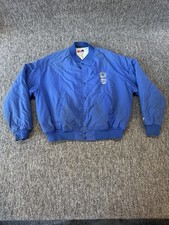 Vintage 1996 Atlanta Summer Olympics Bomber Jacket Mens XL Blue Swingster Logo picture