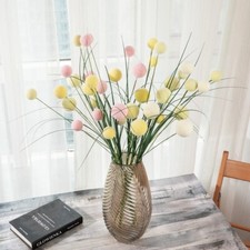Set of 3 Artificial Dandelion Flower Stems - 28 Inches Tall picture
