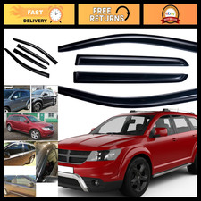Durable Auto Vent Window Visor for 2009-2020 Dodge Journey, UV Rain Guard, Easy picture