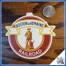 Boston & Maine Railroad kiss-cut vinyl sticker picture