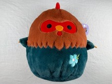 Squishmallows Fuzz A Mallows Reed Rooster Chicken Plush 12” picture