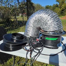 TEC Minneapolis Duct Blaster System & Speed Controller (WORKING) SEE VIDEO picture