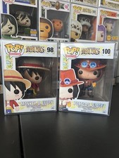 OG  Monkey D. Luffy #98 and Portgas D. Ace Funko #100 picture