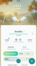 Pokemon Shiny Swablu  Registered or Unregistered  30 Days Friendship  Go picture