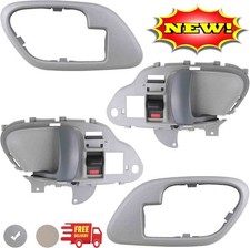 Kit de manija interior de puerta con marco (gris) compatible con camionetas Chev picture