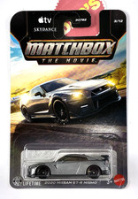 Matchbox the Movie 2020 Nissan GT-R Nismo Gray 1:64 Scale Diecast GTR, Skydance picture