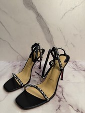 Christian Louboutin So Me 100mm High Heels Women Size EU 39/US 9 Black picture