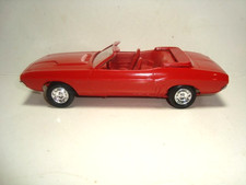 MPC 1971 Dodge Challenger Convertible Converted Dealer Promo Model Car / Red picture