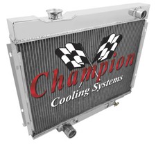 ER Champion 4 Row All Aluminum Radiator for 1967 - 1969 Ford Fairlane V8 Engine picture