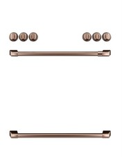 EUC GE Cafe Brushed Copper Oven Stove Handle Kit - cxfcghkpmcu picture