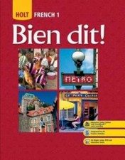 Bien dit: Student Edition Level 1 2008 - Hardcover - GOOD picture