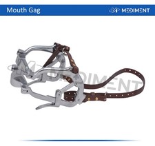 Full Mouth Gag Equine Horse Dental Millennium Speculum Durable Straps UK Stock picture