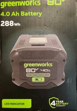 New Greenworks 80V 4.0 Ah Battery 288Wh BAB742 picture