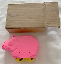 1977 Vtg *Rare* Fisher-Price Rolling Bath Toy - Pink  
