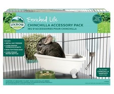 Oxbow Enriched Chinchilla Accessory Pack. New in Box. picture