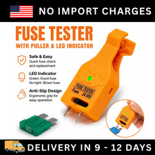 Automotive Fuse Tester & Puller Tool for Mini/Standard/Large Blade Fuses 12V-24V picture