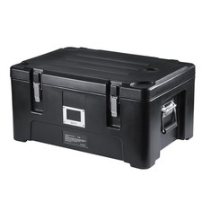 Uimoso Insulated Food Pan Carrier with 3 Containers, 36 Qt Capacity, Black picture