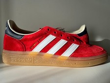 Adidas Originals x Sporty & Rich Handball Spezial Red Sneakers US4/UK3 1/2/FR36 picture