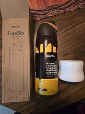 Owala Gimme S’more 32 oz FreeSip Limited Edition w/ Marshmallow Bottle Boot picture